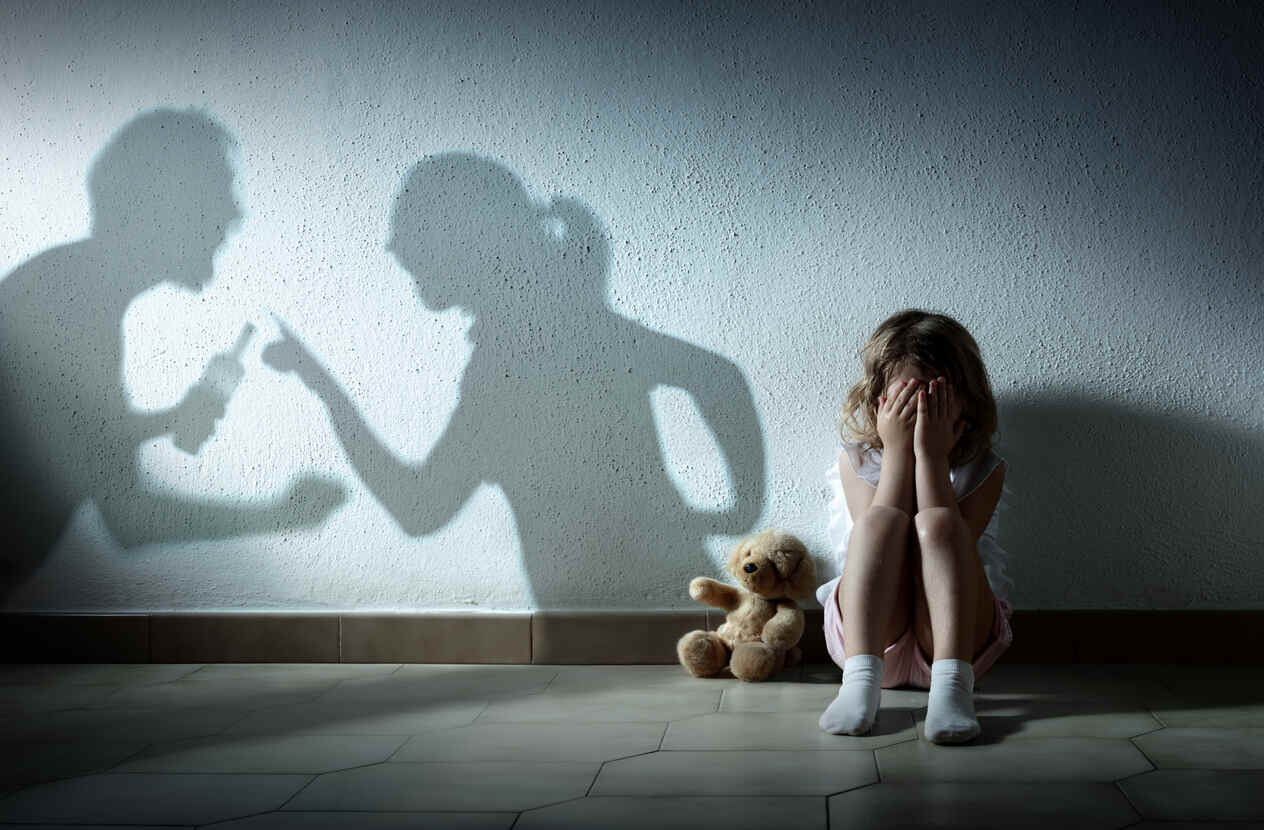 Image depicting the emotional toll of domestic violence, emphasizing the need to defend against false allegations in Port St. Lucie.